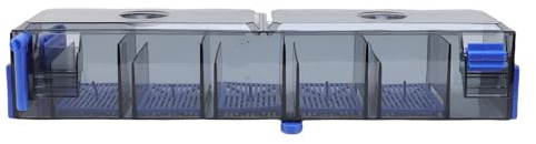 TIKATARER Aquarium-Filter Zum Aufhängen, Power-Filter für 130-l-Aquarien mit Mehrstufiger Filterung und Wasserfall-Sauerstoffanreicherung, Leises Design für Aquarium-Wasserfall-Filtrationssystem