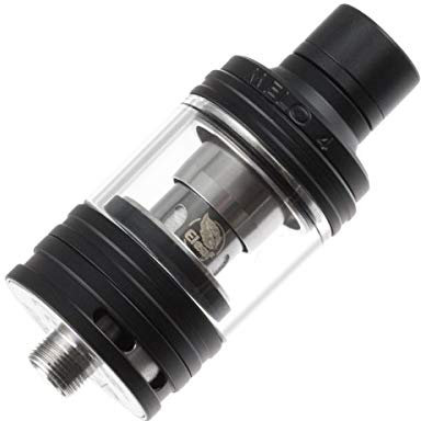 Auténtico Eleaf Melo 4 D22 Atomizador - 2mL (Negro) Cigarrillo electrónico Tangue con Bonus Vape Band Sin Tabaco y Sin Nicotina