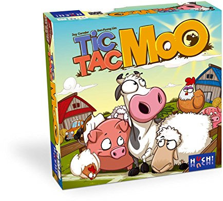 HUCH! 880123 Tic Tac Moo, Kartenspiel