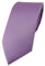 TigerTie Herren Krawatte – Klassische 7,5 cm Krawatte in dunkles flieder einfarbigem Design, ideal für Geschäftstermine, festliche Anlässe und die Freizeit