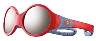 JULBO Boy's Loop M Sunglasses, Rot/Grau, 1-3 Years