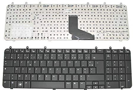 Clavier AZERTY Français Compatible avec HP Pavilion DV7-1000 Noir