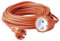 Rallonge de câble d'extension 15 m pour 230 V Orange