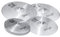 STAGG SXM SET Silent Cymbal Set 14-16-18-20