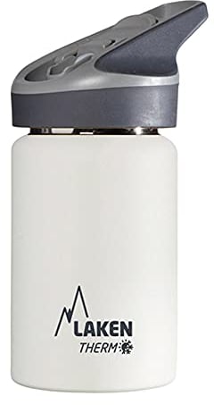 Botella Térmica de Acero inoxidable 18/8-0,35L - Blanco
