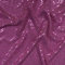 Tessuto Paillettes Elastico 50 Cm Lamè - Rosa Scuro