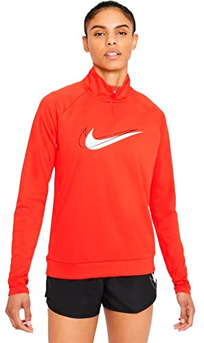 Nike Damen W Nk Df Swsh Run Hz Mdlyr Sweatshirt