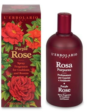 L'Erbolario Rosa Purpurea Profumatore per Cuscini e Ambiente 125 ml