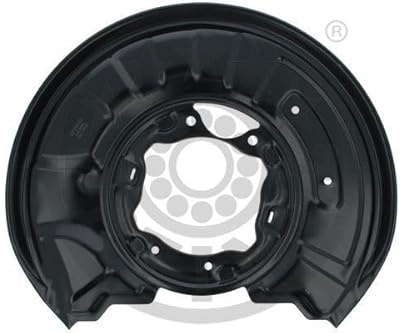 OPTIMAL Flasque de frein Arrière Gauche Tôle d'acier Compatible avec MERCEDES-BENZ Classe C Berline W204 2044211720 A2044211720