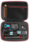 HSU Custodia per GoPro, design speciale in schiuma per Hero 11/10/9/8 e accessori per action camera (grande, modello A)