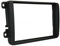 sound-way Montaje Autoradio 2 DIN Marco Radio para Coche, Adaptador Compatible con Volkswagen/Skoda/Seat