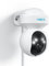 Reolink 4K PTZ Telecamera PoE Esterno, Panoramica a 355° e Inclinazione a 50°, Zoom Ottico 3X, Rilevamento di Uomo/Veicolo/Animale, Faretti, Audio Bidirezionale, Accesso Remoto, E1 Outdoor PoE