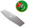 KNAKASAKI | Disco de 2 Puntas Universal para Desbrozadora o Cortacésped, Cuchilla para Cortar Zarza o Vegetación Densa, Acero de 3 mm (300 x 25,4 x 3 mm) |