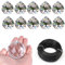 10 Piezas CristalDecorativo repuestos,30 mm Colgante de BolasCristal,atrapasueños decristal, Arcoiris, cristalprisma de Cristal facetado, para fotografía, hogar, Oficina, jardín (30 mm)