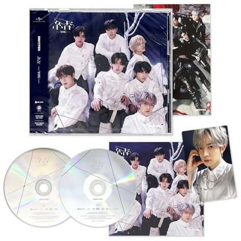 ENHYPEN - Japan 3rd Single Album [結 -YOU-] (Limited B Ver.) Booklet + CD + DVD + Photo Card + Post Card + 2 Pin Badges + 4 Extra Photocards