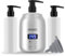 Massage Oil Warmer, Professional Lotion Warmer Dispenser Heater, Creams Warmer, Oil Bottle Warmer, Auto-Temperature,for Salon, Barber Shops, Home, with One Oil Bottle Dispenser (Sliver)