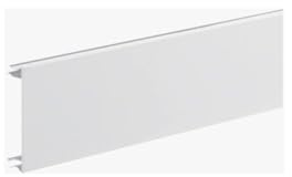 Hager BRA08029016 Brüstungskanal Oberteil (L x B) 2000mm x 80mm 2m Weiß