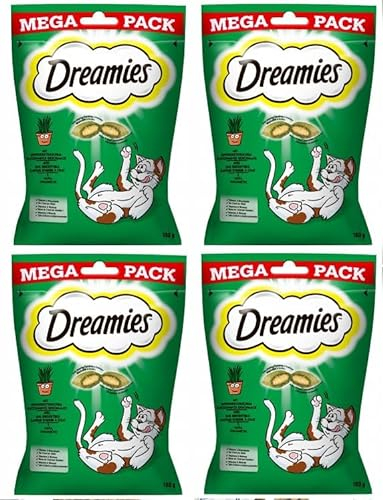 DREAMIES™ Catnip mit Katzenminze Geschmack 4 x 180g