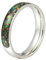 Beydodo Edelstahl Ringe Männer, Ring Personalisiert 6MM mit Opal Bandring Partnerringe Herren Ring Silber Nickelfrei Größe 62 (19.7)