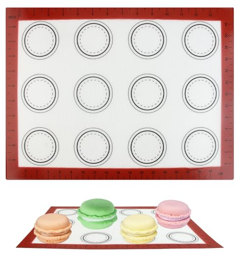 40x30cm Tappetino Microforato in Silicone per Forno Tappetino da Forno Riutilizzabile Antiaderente, Ideale per Pasticceria e Cottura, Resistente fino a 250°C Facile da Pulire Tappetino in Silicone