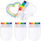 Lbvzxkad Pintura de Arcoíris, Kit de Pintura Corporal para Cara de Orgullo, Barra de Maquillaje de Arcoíris para Celebraciones, Suministros de Maquillaje para Cumpleaños y Cosplay B
