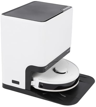 Naroote Pulizia Senza Mani di Robot Aspirapolvere, 6000pa -Robot -vacuum e Combinazione MOP per a Casa (Plug 220v)
