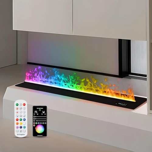 Mexhom Wasserdampf-Kamin, mehrere Farben Keine Heizung 50cm