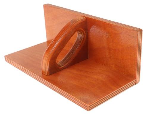 Mipcase Wooden Push Block for Paper Trimmer, Craft Cutter Pusher Board for Wallpaper, Photo, Cardboard Cutting, Safety Woodworking Pusher for Rotary Trimmers and DIY Use