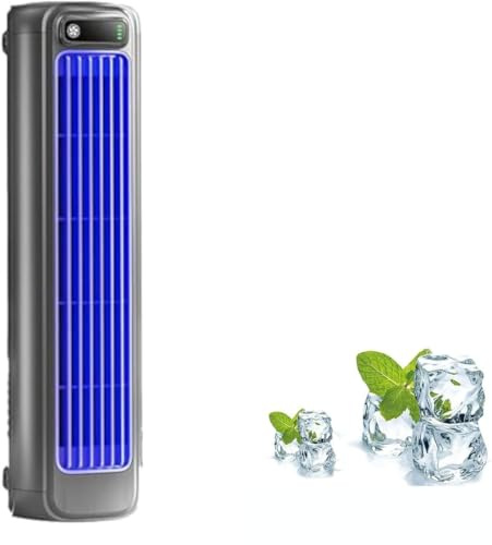 Condizionatore Portatile Silenzioso, Portable Air Conditioner, Mini Raffrescatore D'aria Con 3 Velocità E Display a LED, Senza Fili, Ricaricabile(#A)