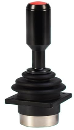 MMHHHG Industriales joystick, Joystick industrial de alta precisión 30C, palanca de control de dos ejes (XY) con mango industrial de balancín Hall importado(Red 5V output 0.3-4.7V)