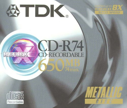 Reflex Metallic CD-Rom 74min