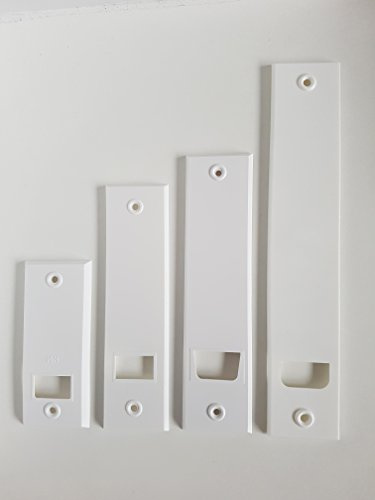 Bayram® 5Stck Rolladen Rollo Jalousie Abdeckplatte Deckplatte Blende Platte 105 135 160 185 (185) Bayram® 5 Stck