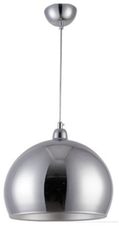 MD300 Moderne Pendellampe Hängelampe Lampe Hängeleuchte 1 flammig (Silbern)