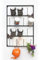 DanDiBo Porte-gobelet mural en métal noir 60 cm 93850 - Crochet de cuisine vintage antique - Porte-tasses - Étagère murale