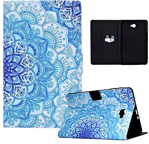 Cover Galaxy Tab A 10.1 (A6 2016), Custodia a libro di alta qualità con copertina a portafoglio con supporto di carta per tablet Samsung Galaxy Tab A6 10.1 (SM-T580 / T585) (Constellation)