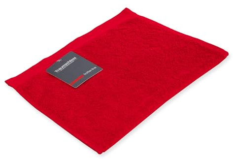 Traumschloss Gästetuch »Frottier-Line« 100% Baumwolle | 500g/m² | flauschig weich | rot | 30x50cm