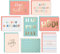 Set mit 24 Goldfolien-Geburtstagskarten, Sortiment – Großpackung Happy Day Seiten mit Umschlägen Box Set – sortierte Blanko-Blätter für Frauen, Männer und Kinder in einer Box