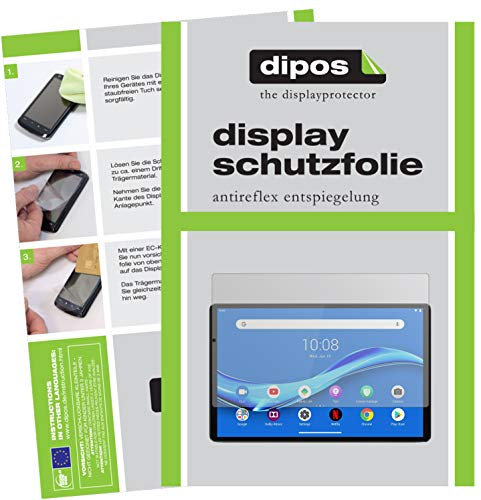 dipos I 2X Protector de Pantalla Mate Compatible con Lenovo Tab M10 FHD Plus pelicula Protectora