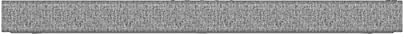 LG DSP2W 2.1 Soundbar (100W) mit integriertem Subwoofer (HDMI, Bluetooth), Hellgrau