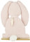 CHICCIE Aufsteller Hase Cord Rosa 28cm - Osterhase Osterdeko Deko Osterzeit