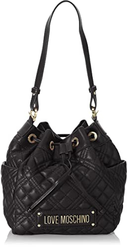 Love Moschino Damen Jc4012pp1gla000 Umhängetasche, Schwarz