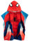 Marvel Jungen Handtuch Poncho Spiderman Rot One Size