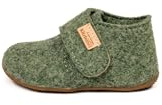 Living Kitzbühel Unisex Kinder Babyklettschuh Filz UnifarbenHausschuh