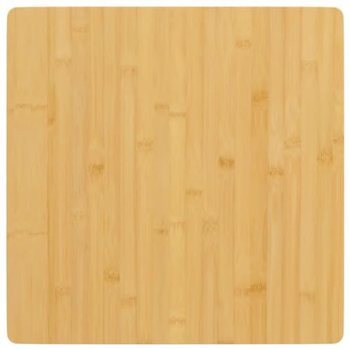 vidaXL Tischplatte 40x40x2,5 cm Bambus