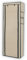 INTIRILIFE Faltschrank 170x58x28 cm in Creme BEIGE - Mit Reißverschluss Stoffschrank Kleiderschrank Schuhregal mit 9 Ablagefächern - Camping Steckschrank Textil Garderobe