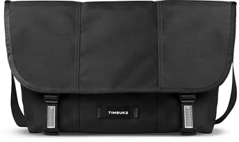 Timbuk2 Klassische Kuriertasche, Tiefschwarz, Größe M