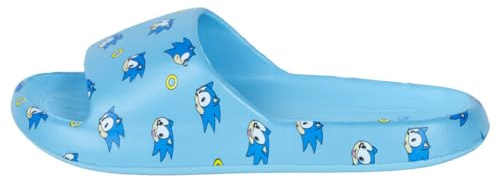 CERDÁ LIFE'S LITTLE MOMENTS Sonic Flip Flops für Kinder - Farbe Blau - Größe 28/29 - Hergestellt aus 100% EVA - Flip Flops - Sonic Print - Original Produkt entworfen in Spanien