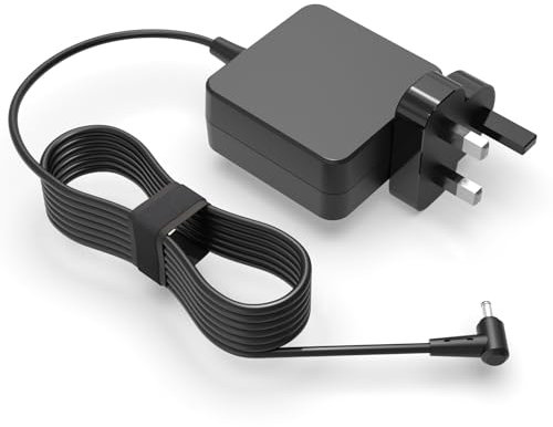 65W 45W Charger Fit for ASUS Vivobook Go 15 E1504FA E1504F E1504G E1504 E1504GA M1405 M1502Y M1505 M1605 M1502YA M1502Q M1605Y M1605YA M3504Y M3504YA M3604Y M3704YA M3704 Laptop Power Supply Cord