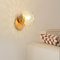 CRFASIBE Moderne Applique Murale en Boule, Applique Murale en Verre, E27 Lampe Murale Intérieur Dore pour Salon, Chambre, Couloir, Salle de Bain