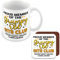 MUGGZ Funny Gift Mug & Coaster for Old People - Grumpy Old GITS Club - Giftset - Made in The UK